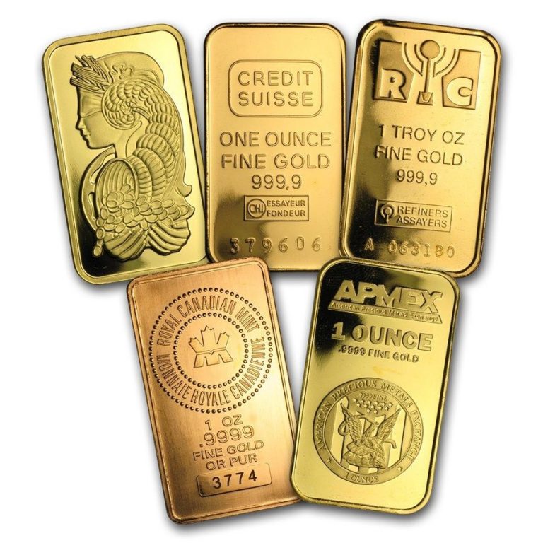 Top 1oz. Gold Bullion Coins To Sell